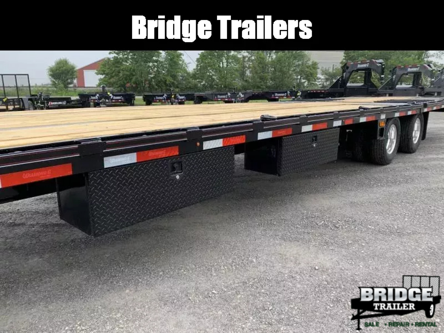 New 2025 Diamond C Trailers FMAX212L35X102HDT (35' X 102") 25.9K (Pacesetter Ed.) Hydraulic Dovetail Flatbed Trailer