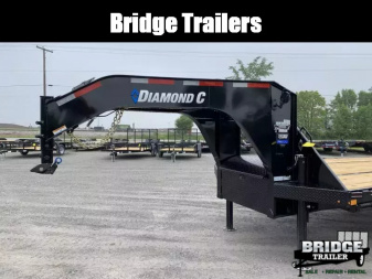 New 2025 Diamond C Trailers FMAX212L35X102HDT (35' X 102") 25.9K (Pacesetter Ed.) Hydraulic Dovetail Flatbed Trailer