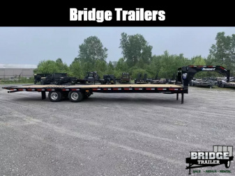 New 2025 Diamond C Trailers FMAX212L35X102HDT (35' X 102") 25.9K (Pacesetter Ed.) Hydraulic Dovetail Flatbed Trailer