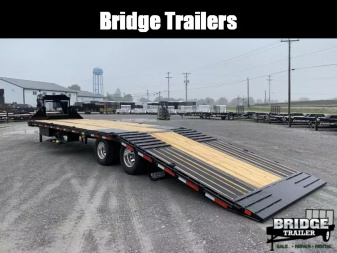 New 2025 Diamond C Trailers FMAX212L35X102HDT (35' X 102") 25.9K (Pacesetter Ed.) Hydraulic Dovetail Flatbed Trailer
