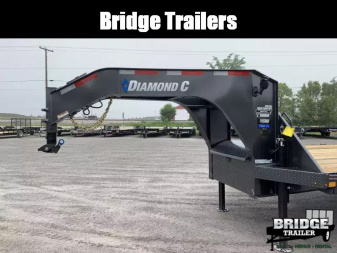 New 2025 Diamond C Trailers FMAX212L35X102HDT (35' X 102 ) 25.9K (Pacesetter Ed.) Hydraulic Dovetail Flatbed Trailer
