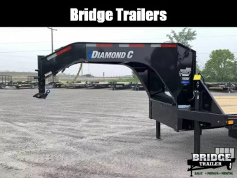 New 2025 Diamond C Trailers FMAX212L32X102HDT (32' X 102 ) 25.9K (Pacesetter Ed.) Hydraulic Dovetail Flatbed Trailer