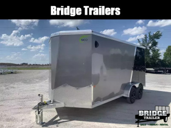 New 2026 NEO Trailers NAV167TR6 (7' X 16') 7K V-Nose Cargo / Enclosed Trailer