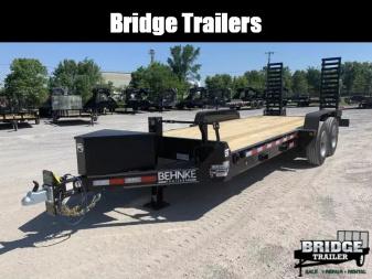 New 2026 Behnke CBCT2020E-S10K (83  X 20') 20K Structural Equipment Trailer