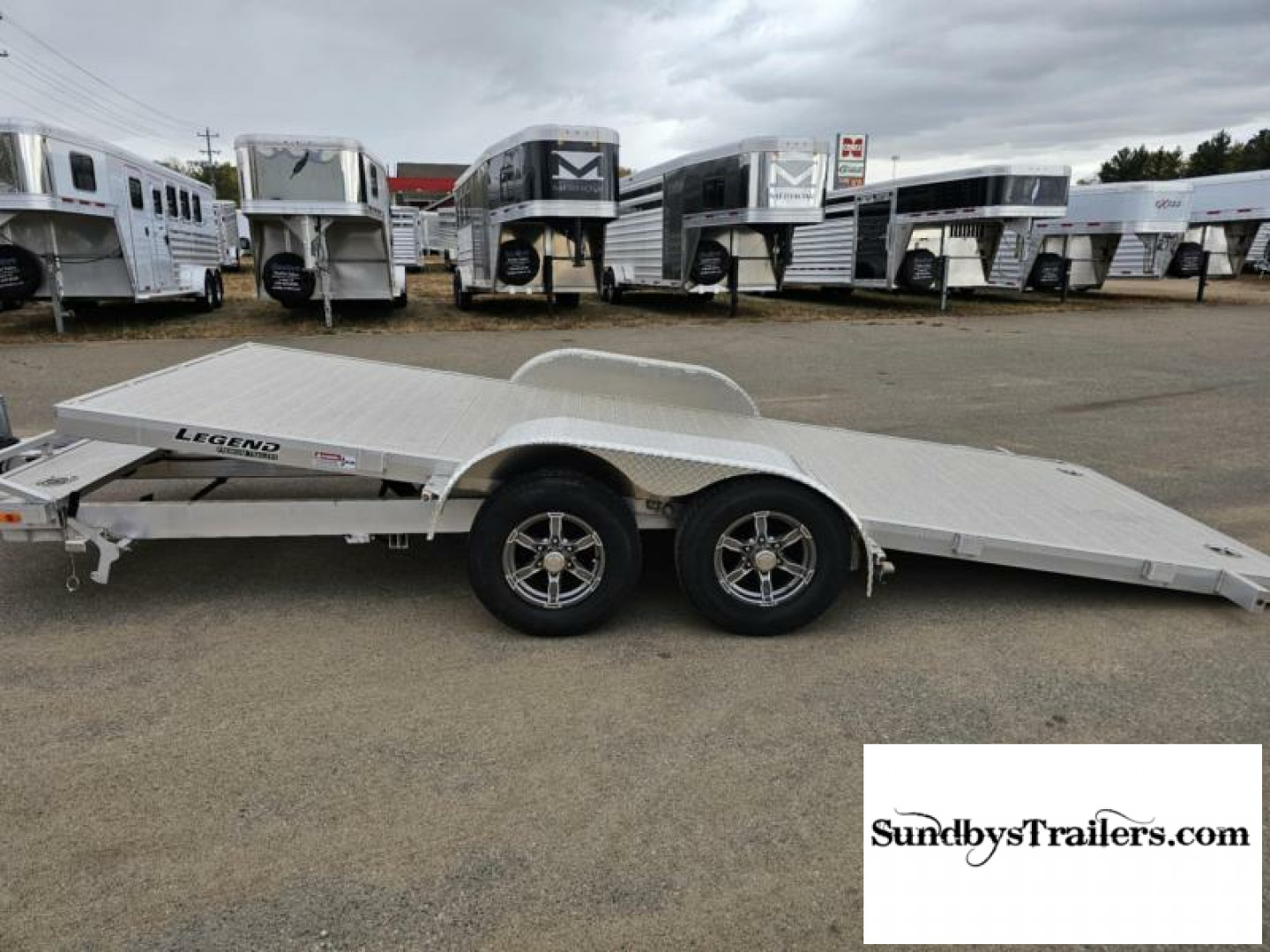 New 2023 Legend Trailers 7x20' Tilt