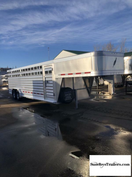 New 2024 Featherlite 7.6x26'  Stock Trailer