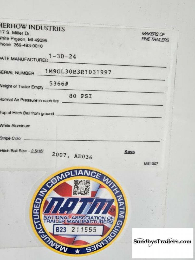 New 2024 Merhow Bronco 4H Slant