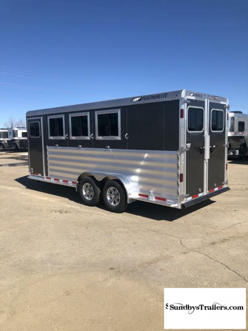 New 2024 Featherlite 3H Slant Load Bumper Pull