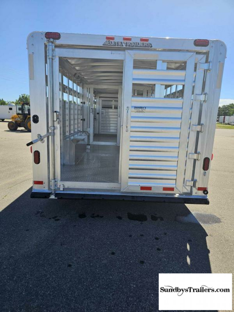 New 2025 Elite 8x30' Stock Trailer