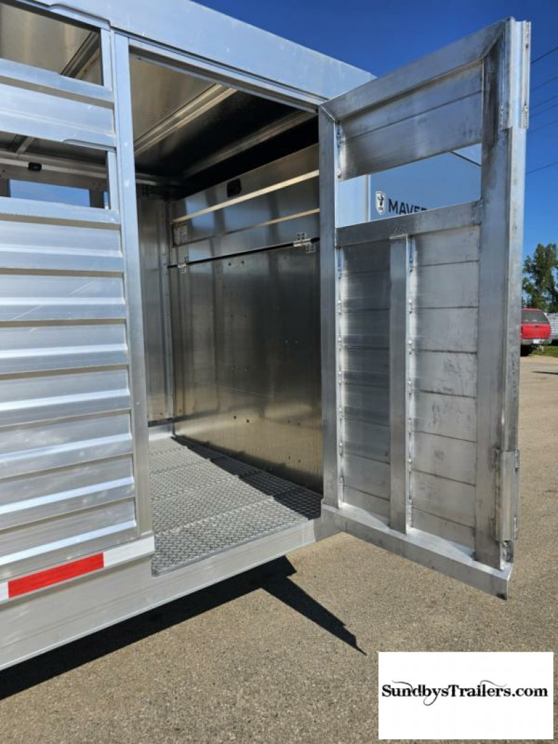 New 2025 EBY Maverick 7x24 Stock Trailer