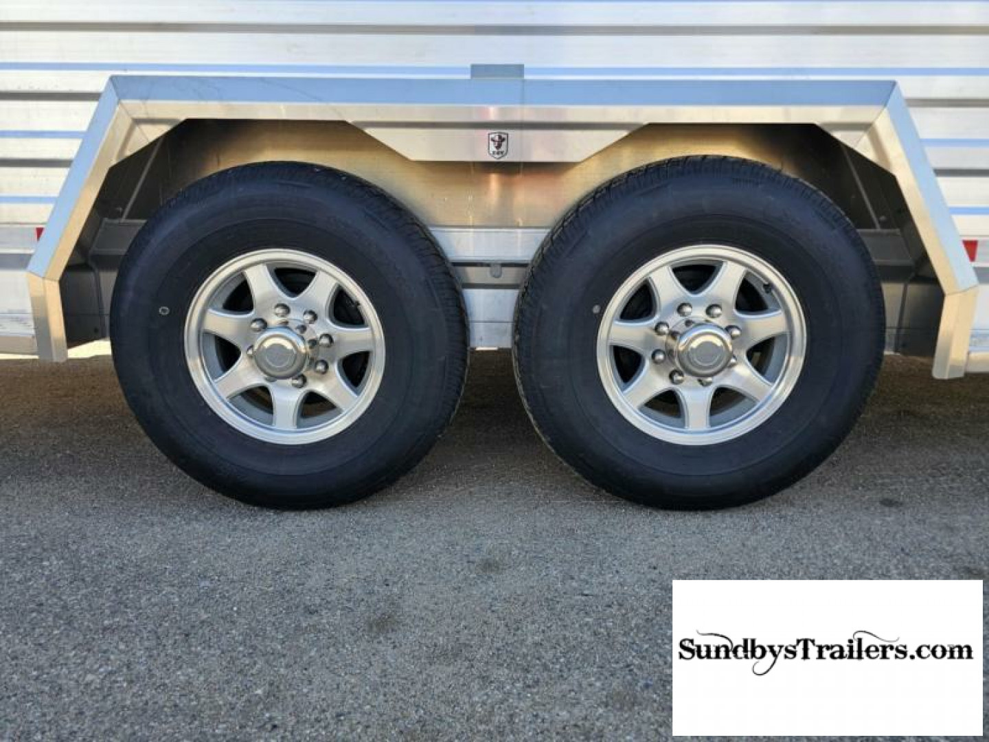 New 2025 EBY Maverick 7x24 Stock Trailer