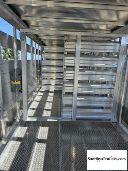 New 2025 EBY Maverick 7x24 Stock Trailer