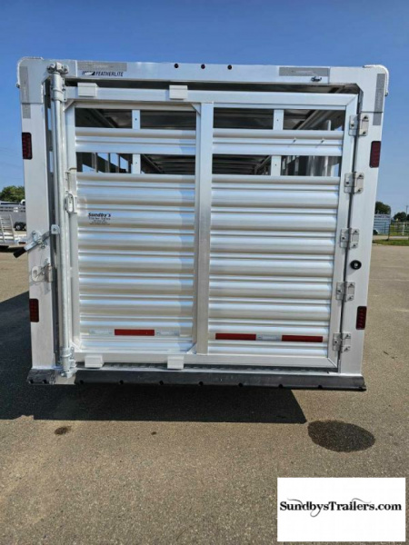 New 2025 Featherlite 8127 7x24' Stock Trailer