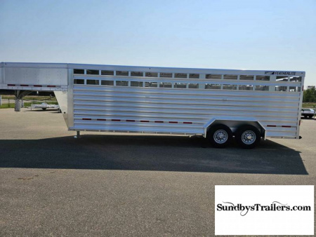 New 2025 Featherlite 8127 7x24' Stock Trailer