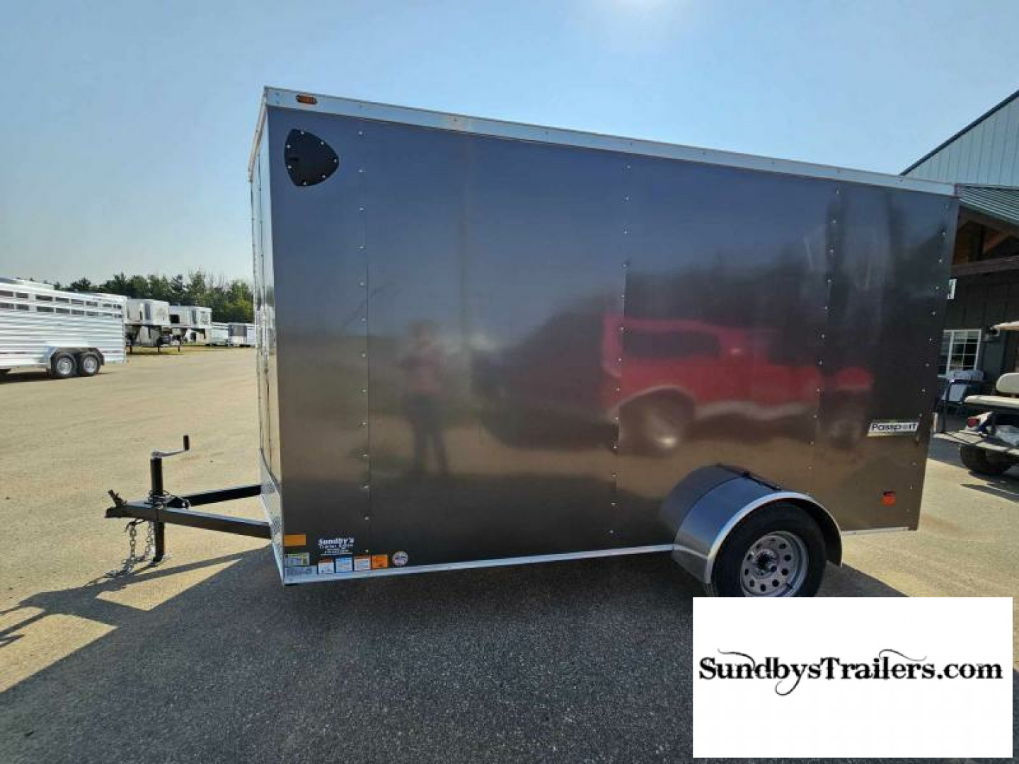 New 2025 Haulmark Passport 6x12' Cargo / Enclosed Trailer