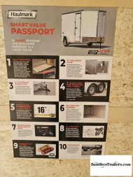 New 2025 Haulmark Passport 6x12' Cargo / Enclosed Trailer