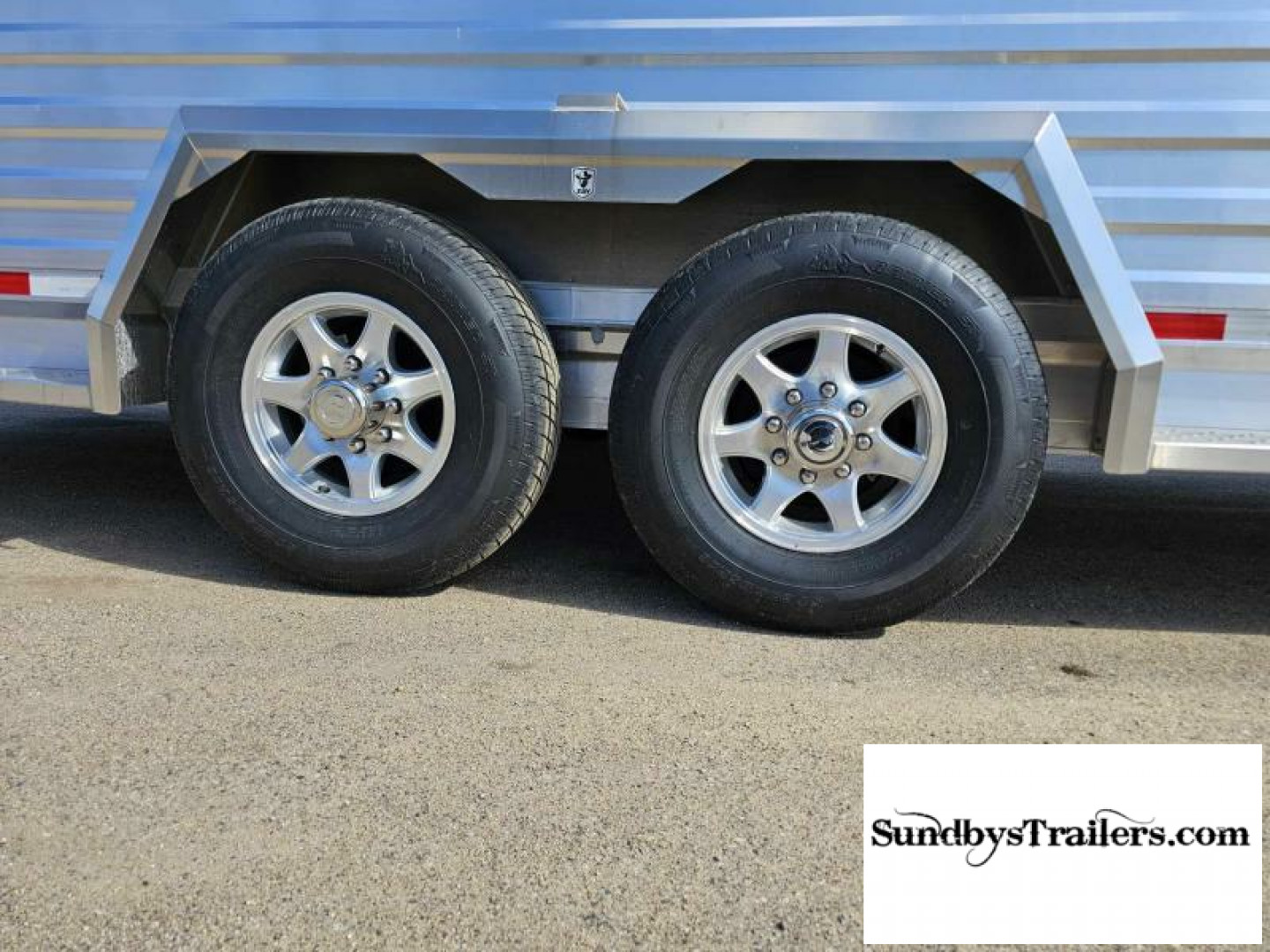 New 2025 EBY Maverick 7x24' Stock Trailer