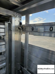 New 2025 EBY Maverick 7x24' Stock Trailer