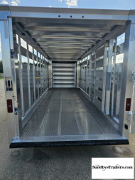 New 2025 EBY Maverick 7x24' Stock Trailer