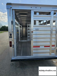 New 2025 EBY Maverick 7x24' Stock Trailer