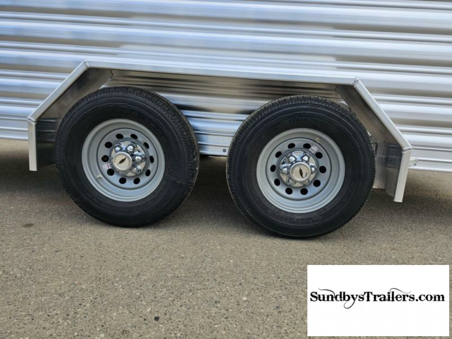 New 2025 Featherlite 6.5x16' Stock Trailer