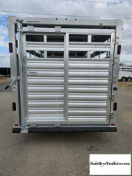 New 2025 Featherlite 6.5x16' Stock Trailer
