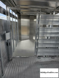 New 2025 Featherlite 6.5x16' Stock Trailer