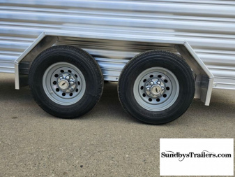 New 2025 Featherlite 6.5x16' Stock Trailer