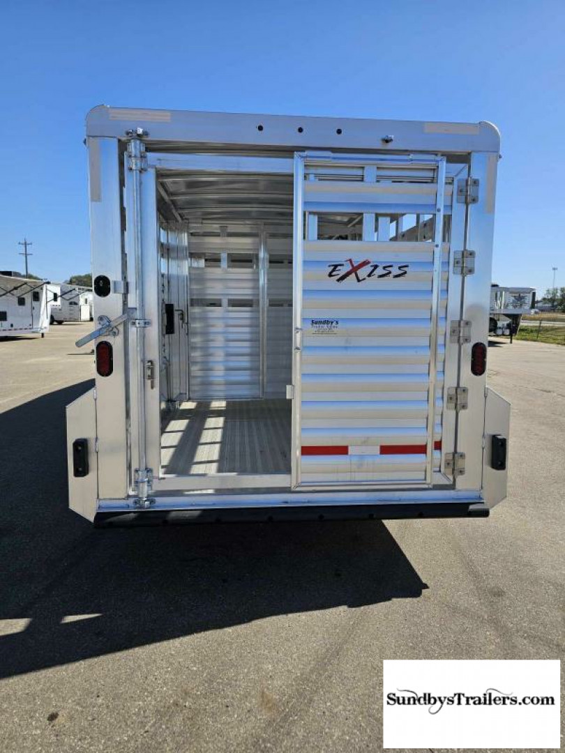 New 2025 Exiss 7x24' Stock Trailer