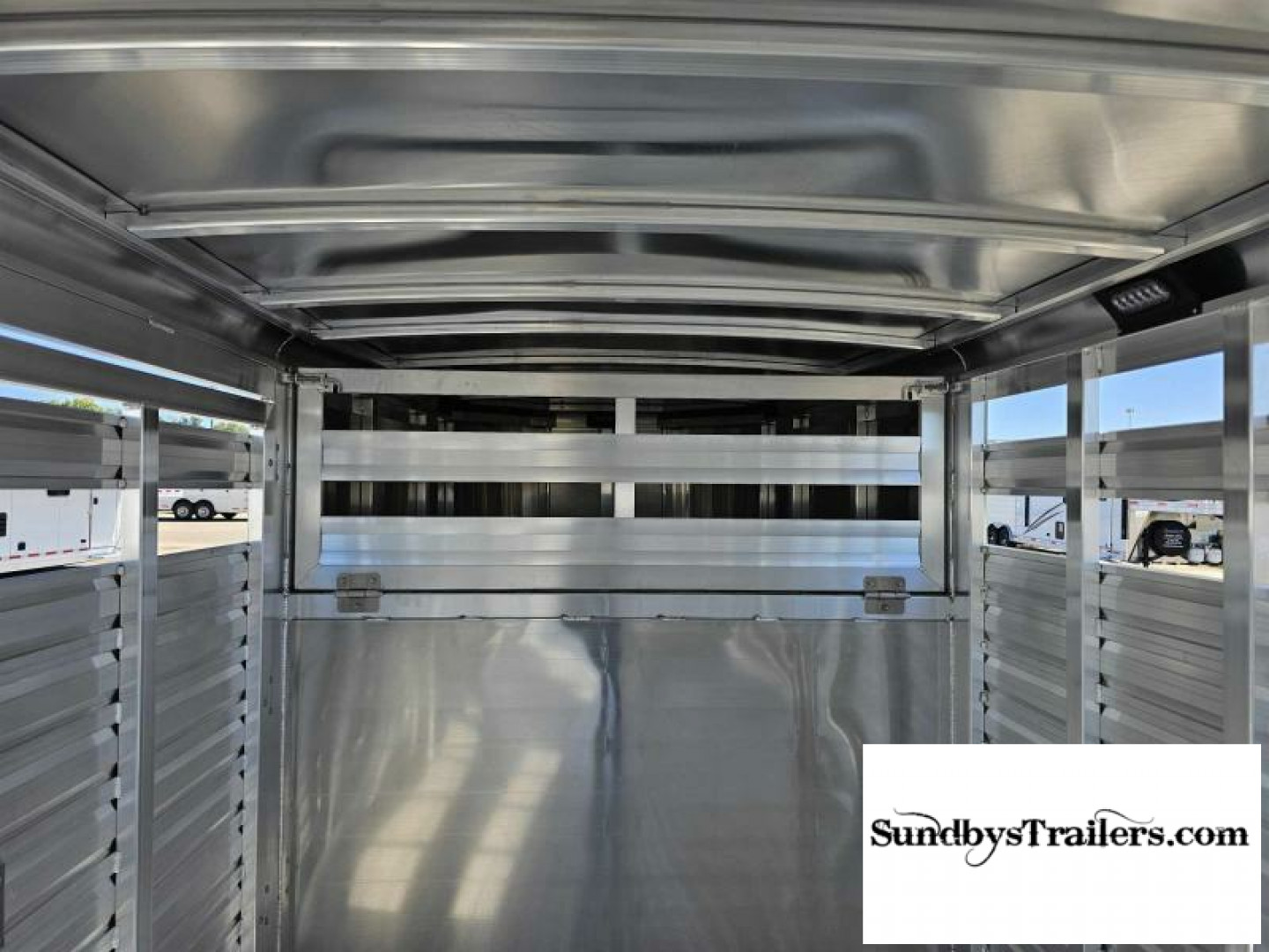 New 2025 Exiss 7x24' Stock Trailer