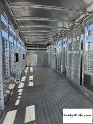 New 2025 Exiss 7x24' Stock Trailer