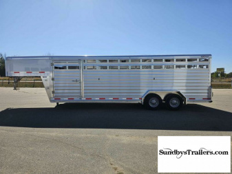 New 2025 Exiss 7x24' Stock Trailer