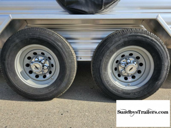 New 2025 Featherlite 6.6x16' Stock Trailer