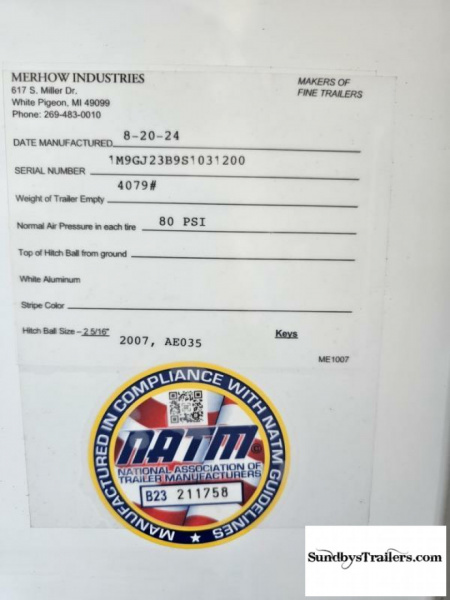 New 2025 Merhow Bronco 2H