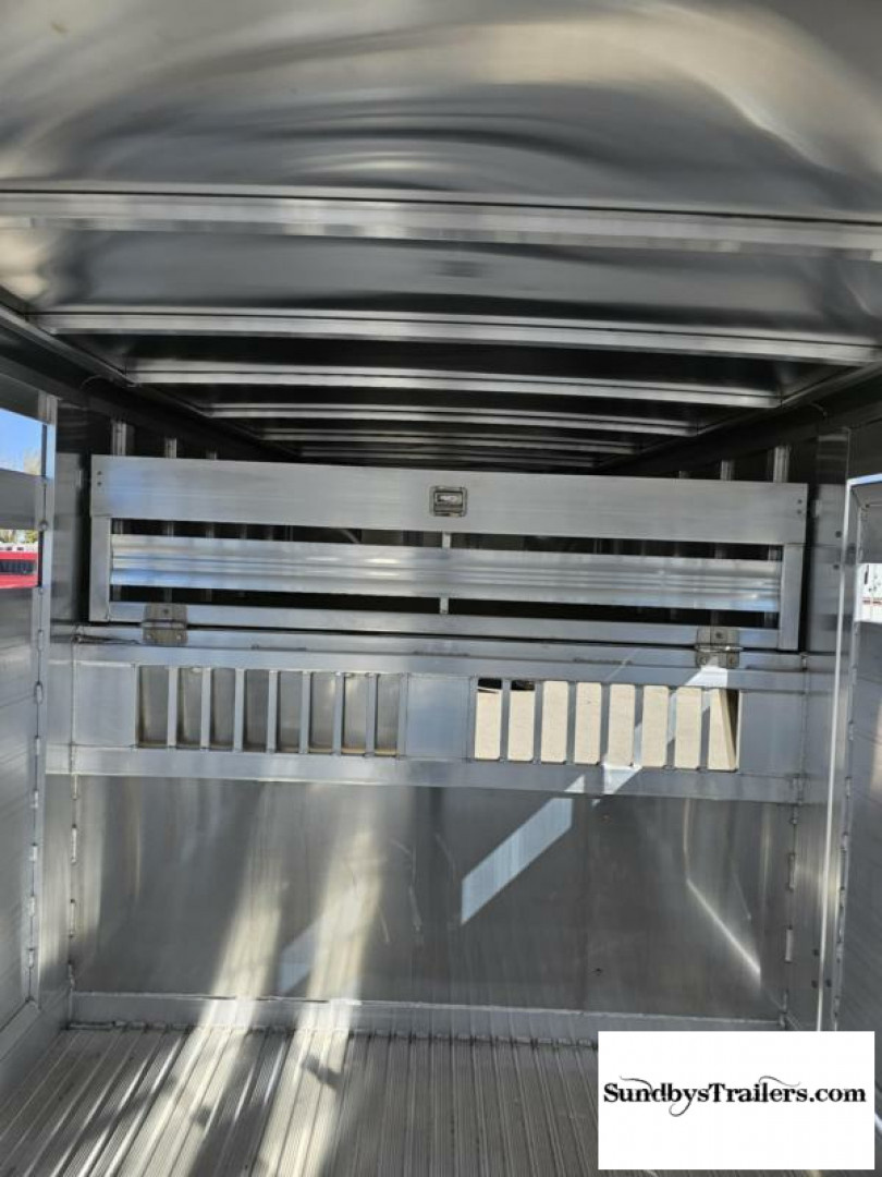 New 2025 Featherlite 7.5x24' Stock Trailer