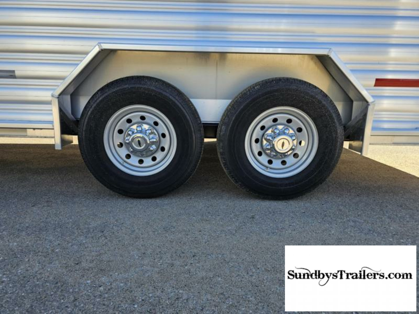 New 2025 Featherlite 7.5x24' Stock Trailer