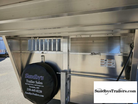 New 2025 Featherlite 7.5x24' Stock Trailer