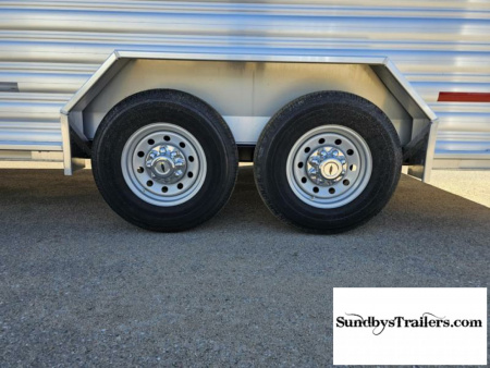 New 2025 Featherlite 7.5x24' Stock Trailer