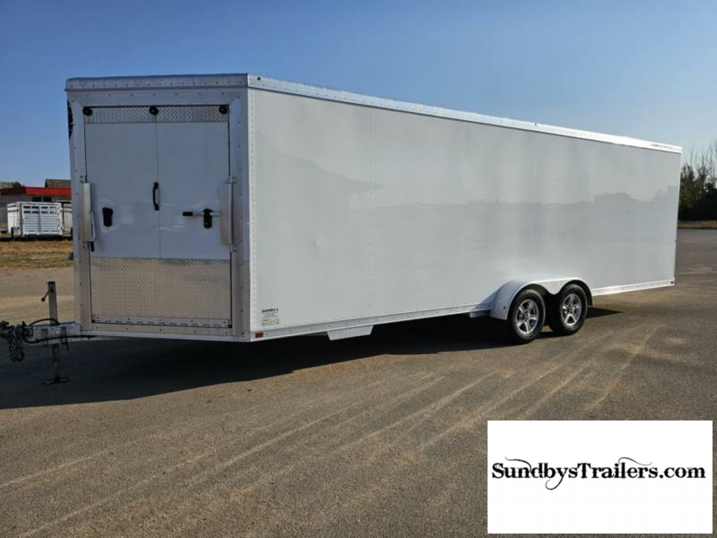 Used 2020 Featherlite 7X24' Enclosed Trailer