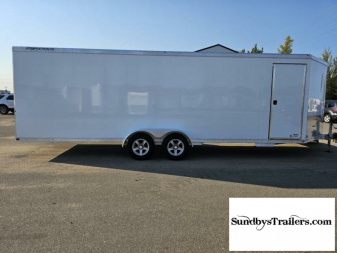Used 2020 Featherlite 7X24' Enclosed Trailer