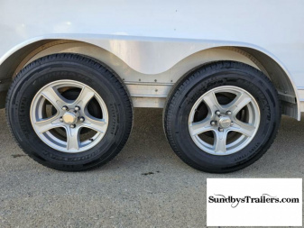 Used 2020 Featherlite 7X24' Enclosed Trailer