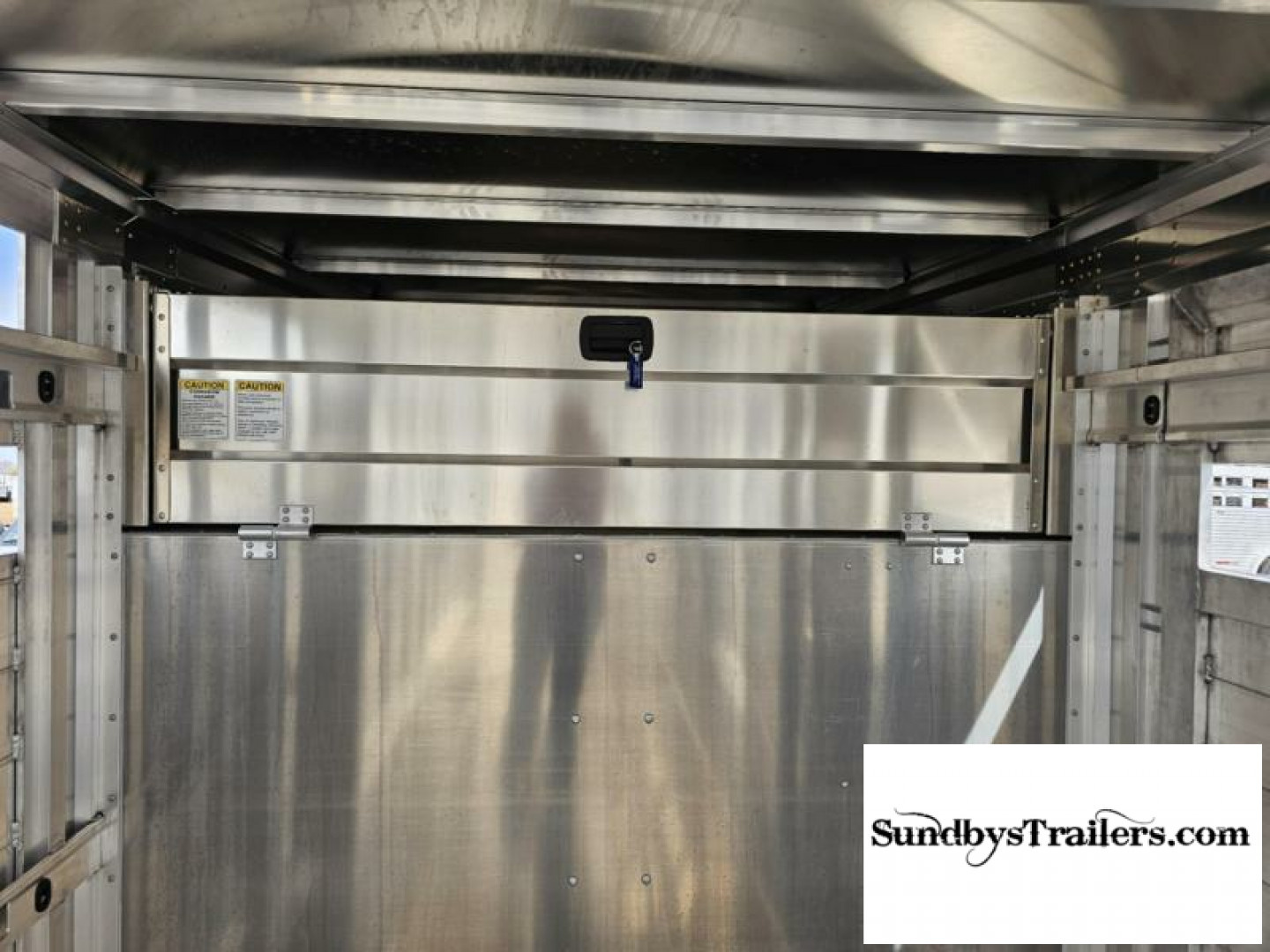 New 2025 Eby Maverick 7x24' Stock Trailer