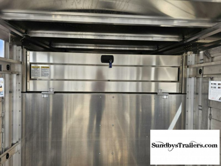 New 2025 Eby Maverick 7x24' Stock Trailer