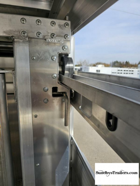 New 2025 Eby Maverick 7x24' Stock Trailer