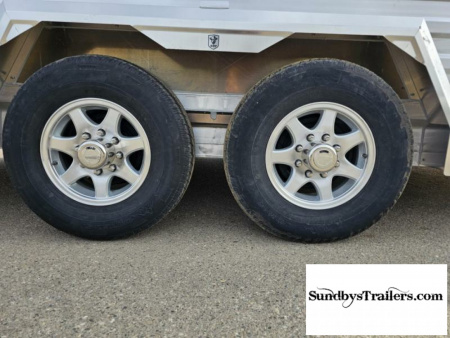 New 2025 Eby Maverick 7x24' Stock Trailer