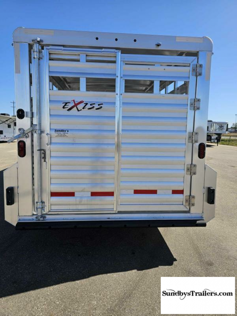 New 2025 Exiss 7x24' Stock Trailer