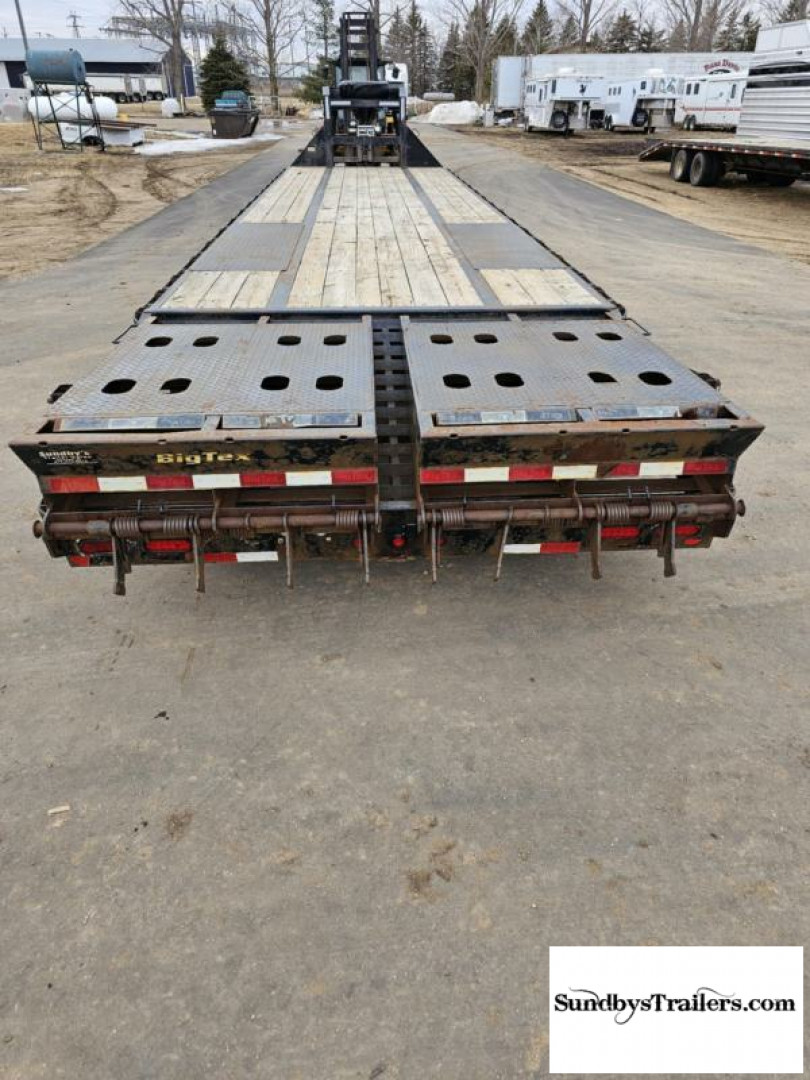 Used 2017 Big Tex 30+5' Flatbed Trailer