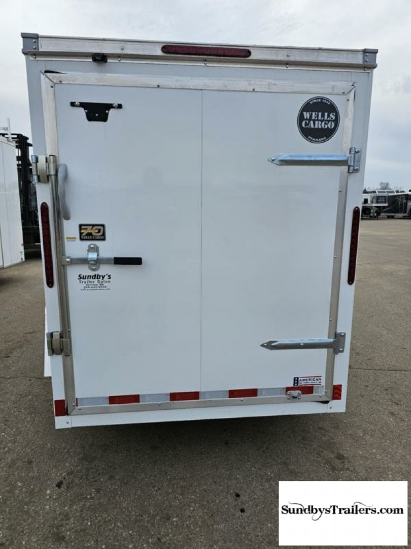 New 2025 Wells Cargo Fast Trac 5x10' Enclosed Trailer