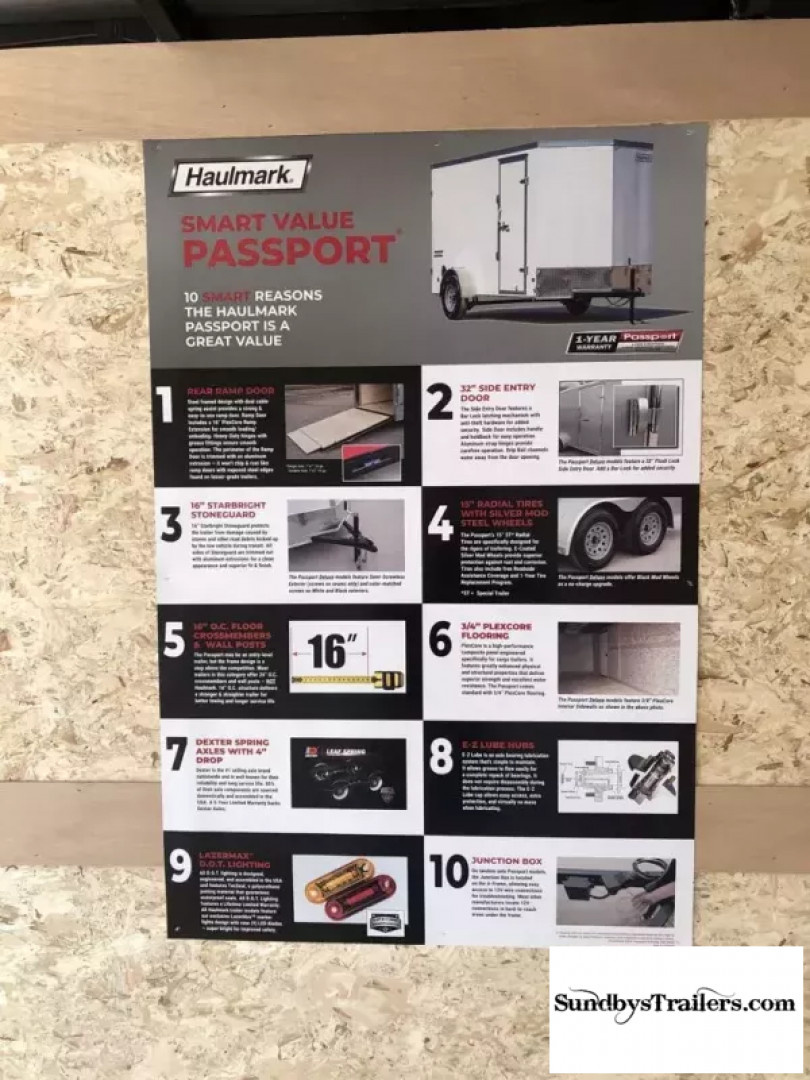 New 2025 Haulmark 7x14' Trailer