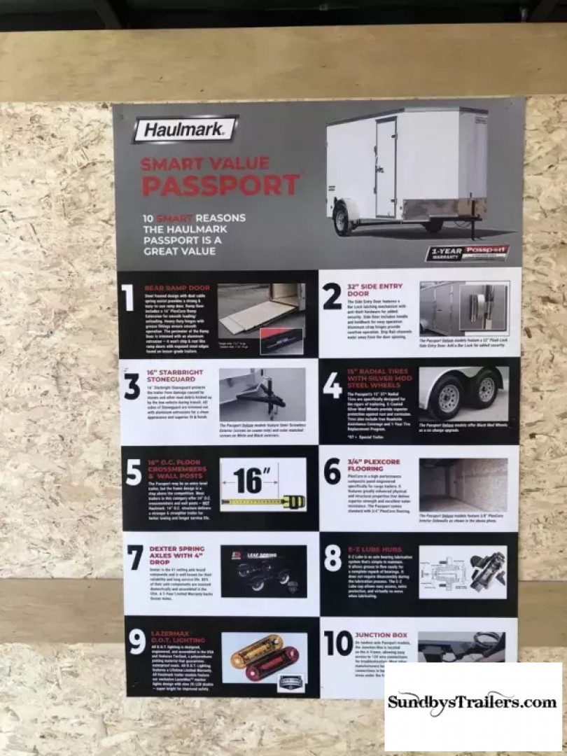 New 2025 Haulmark 7x14 Enclosed